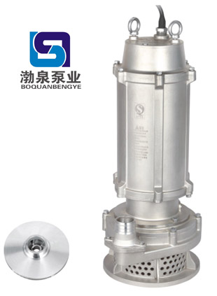50WQX10-55-7.5S|不銹鋼高揚(yáng)程污水泵